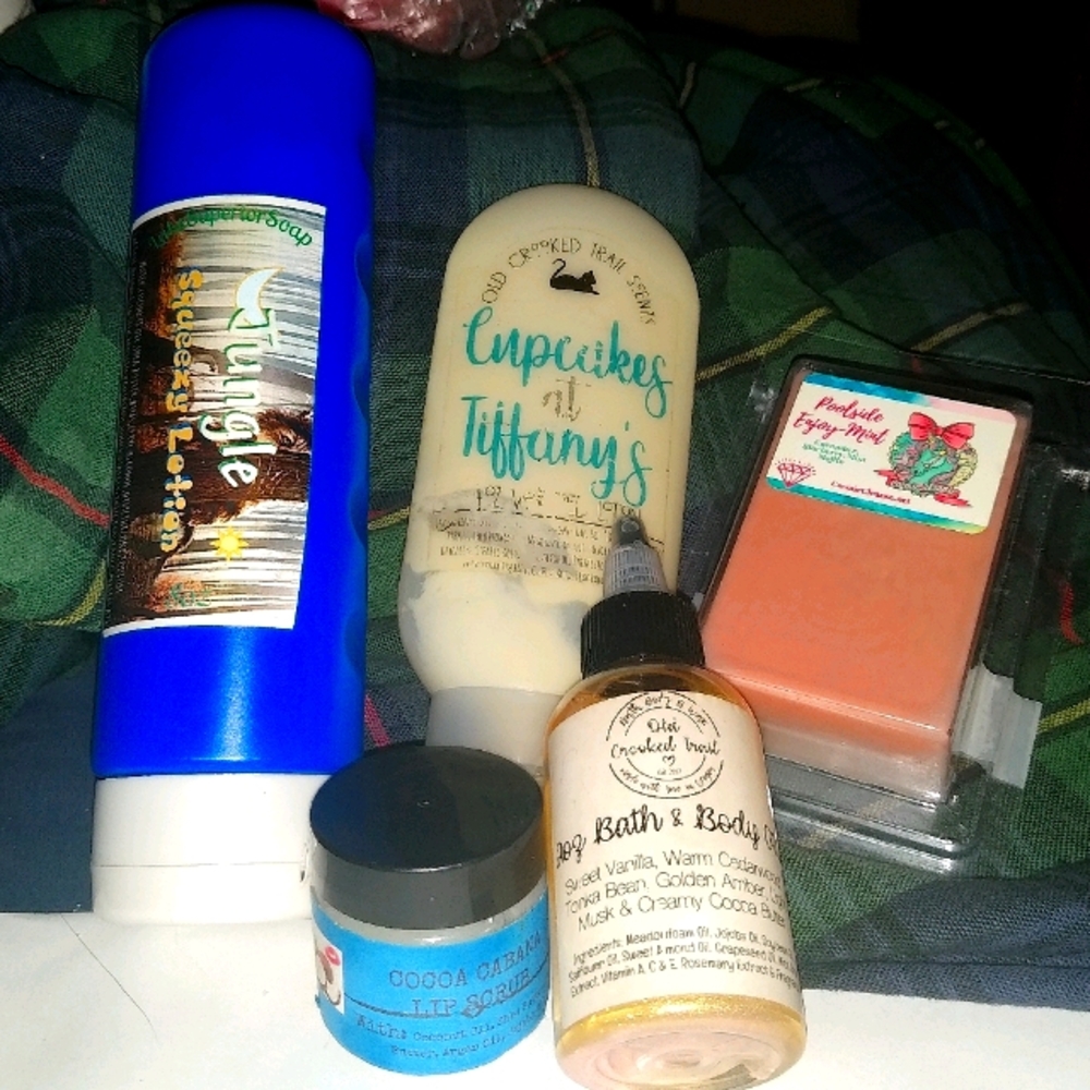 Indie Vendor Bath & Body Lot Old Crooked Trail